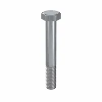 Hex Head Cap Screw: Steel, Class 8.8, Zinc Plated, M12, Metric, 85 mm lg, Partially Threaded, 25 PK (MPN HC18120850-025P1)