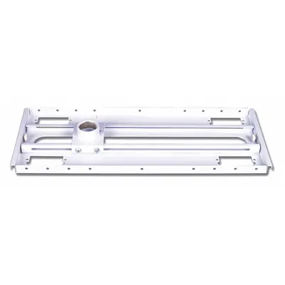 VIDEO MOUNT PRODUCTS Ceiling Adaptor: Ceiling, Max. 75 lb, Fixed, Powder Coated, White - Fixed Television Mounts