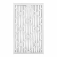 MERV 9 Pleated Air Filter, 12 in x 24 in x 2 in, Synthetic Media, Beverage Board Frame