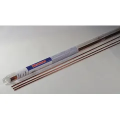Tool steel S7 TIG welding rods for repair and fabrication of tooling components such as dies, punches, and cutting tools. Provides a Rockwell hardness of 56 to 60 HRC for wear resistance in industrial maintenance and manufacturing applications.