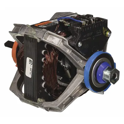 WHIRLPOOL Motor And Pulley: W10410997 - Whirlpool Washing Machine & Dryer Parts