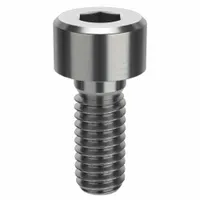 Socket Head Cap Screw: M4x0.70 Thread Size, 10 mm Lg, Std, Plain, Stainless Steel, 316 H5 (MPN ZSS616M4X10)