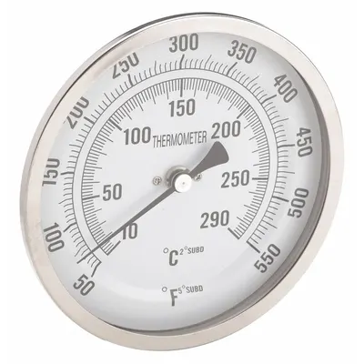 OEM APPROVED VENDOR Back-Mount Fixed-Angle Thread-Mount Dial Thermometer - Back-Mount Fixed-Angle Thread-Mount Dial Thermometers