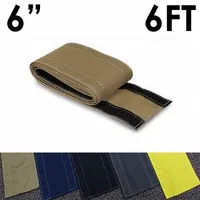 Cable protector: 6 in Overall Wd, 6 ft Lg, Nylon, Taupe (MPN CC-SC-6-6-TP)
