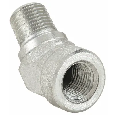 AEROQUIP Hydraulic Hose Adapter: 1/8 in x 1/8 in Fitting Size, Male x Female, NPTF x NPTF - NPTF-to-NPTF Steel Hydraulic Hose Adapters