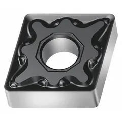 Diamond indexable turning insert with CNMG geometry, MM5 chipbreaker, and WSM20S grade. Suitable for precision turning and finishing of non-ferrous materials, composites, and hardened steels. Available in two size variants: CNMG542-MM5 and CNMG160608-MM5.