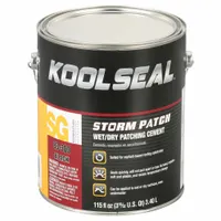 Roofing Sealant: Black, 1 gal, Putty Knife/Trowel (MPN KS0083300-16)