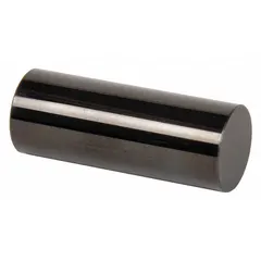 Class ZZ Go (Plus) plug and pin gauge made of steel with black oxide finish. Diameter 0.7580 in, tolerance 0.00020 in. Used for go/no-go inspection of hole minimum diameters in precision machining and quality control. Includes Certificate of Accuracy with NIST Traceability.
