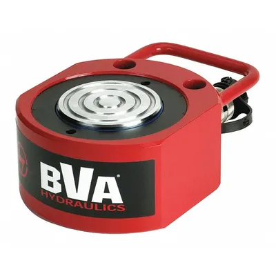 BVA HYDRAULICS Hydraulic Ram: Single Acting, 100 ton Nominal Capacity, 1 in Nominal Stroke Lg - General Purpose Rams