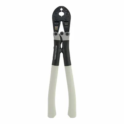 HUSKIE TOOLS Crimper: Wire Terminal, #14 to 4/0 AWG, 4.5 ton, 25 5/8 in Overall Lg, MCP-1001 - Controlled-Cycle Lug & Splice Crimpers
