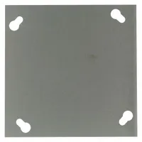 ZURN Cover: 9 in Overall Wd, 0 in Overall Ht, Carbon Steel, Galvanized, Silver, Screw-In, Square (MPN Z499S-9)