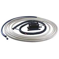 Pneumatic safety reversing edge kit for use with car wash electric door openers. Designed to reverse door direction upon contact to help prevent damage and injury. Suitable for material handling applications in commercial and industrial settings.