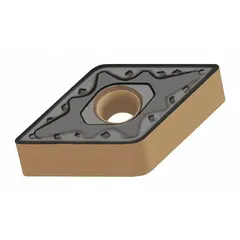Diamond indexable turning inserts for precision machining of non-ferrous materials, composites, and abrasive workpieces. Available in geometries DNMG331-NM4 and DNMG110404-NM4 with grade WSM10. Suitable for fine finishing operations in general manufacturing.