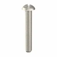 Tamper Resistant Screw: #10-32 Thread Size, 1 1/4 in Lg, Stainless Steel, Plain, Round, 25 PK (MPN 141516)