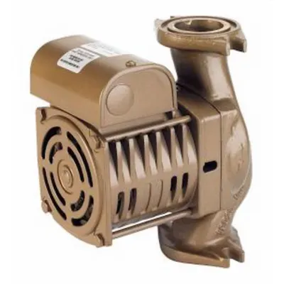 ARMSTRONG Circulating Pump: 1/6 hp HP, 120V AC, Bronze, 1, 40 gpm, 43 ft Max. Head - General-Purpose Inline Circulator Pumps