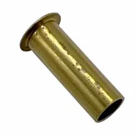 PARKER Tube Insert: 8 mm OD Fitting Size, Compression, Brass, 14 mm Overall Lg (MPN 0127 08 00)