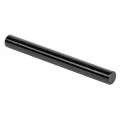 This Class ZZ Go (Plus) plug and pin gauge is used for go/no-go inspection of inch-diameter holes. It has a diameter of 0.2020 inches and a tolerance of 0.00020 inches. The gauge is made of steel with a black oxide finish and includes a Certificate of Accuracy with NIST Traceability.