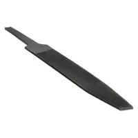 Warding File: Double-Cut, Single Edge Cut, Second Cut, 4 in Lg without Tang, 1/2 in Wd, Natural (MPN 10Z731)