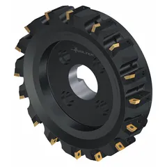 The WALTER F2010.B.250.Z16.08.R757M is a 250 mm diameter indexable face mill with 16 cutting edges. It features a right-hand cutting direction and uses R757M geometry for chip control. This tool is used for high-feed roughing and finishing of steel, stainless steel, and cast iron in heavy-duty machining applications.