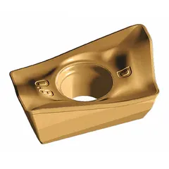 Parallelogram indexable milling insert with 10 mm cutting edge length, 3.08 mm thickness, and 8 mm inscribed circle. Grade F56 provides wear resistance for medium to heavy milling. Positive rake geometry reduces cutting forces, suitable for face and shoulder milling in steel, stainless steel, and cast iron under stable or unstable conditions.