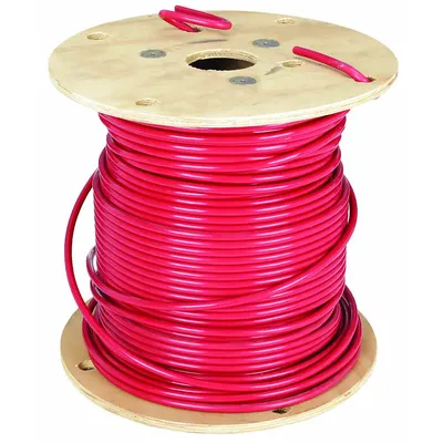 SOUTHWIRE 1 AWG THHN/THWN Copper Building Wire, 600 V, Stranded, Red, 500 ft - Copper THHN/THWN Building Wires