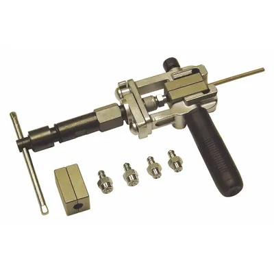 SUR&R Brake Flaring Tool: Brake Tool, Creates Flare, 8 Pieces, 0 Sockets Included - Brake Flaring Tools