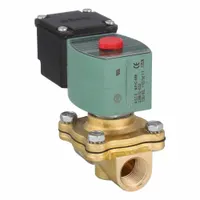 REDHAT Solenoid Valve: 2-Way, Normally Closed, 1/2 in Pipe Size, 110V AC/120V AC, Watertight (MPN JKF8210G094)
