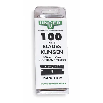UNGER Scraper Blade (MPN SRB10) - Replacement Scraper Blades