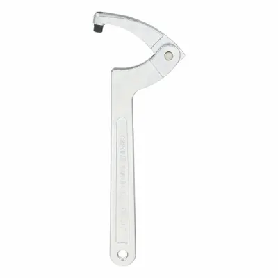 PROTO Spanner Wrench: 6 1/4 in, 3/8 in Pin Dia, 12 1/8 in Overall Lg, 1/4 in Pin Lg - Adjustable-Hook Spanner Wrenches