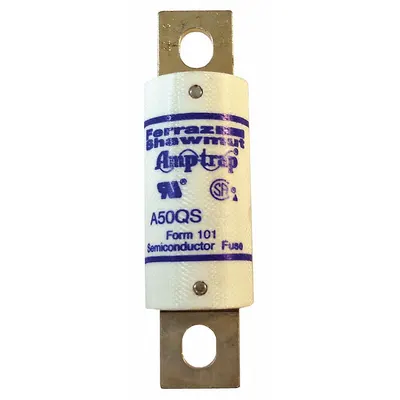 MERSEN Semiconductor Fuse: A50P Series, Fast-Acting, 90 A, 500 V AC - Fast-Acting Bolt-On Fuses