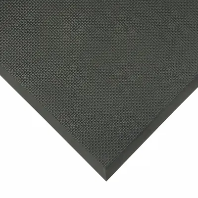 NOTRAX Antifatigue Mat: Pebble, 3 ft x 8 ft, 5/8 in Thick, Black, Nitrile Foam - Oil & Grease-Resistant Antifatigue Mats