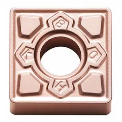Square (S) indexable turning insert for metal-cutting operations. Used for roughing and finishing on lathes in general machining applications. Manufacturer part number SNMG432KHCA315.