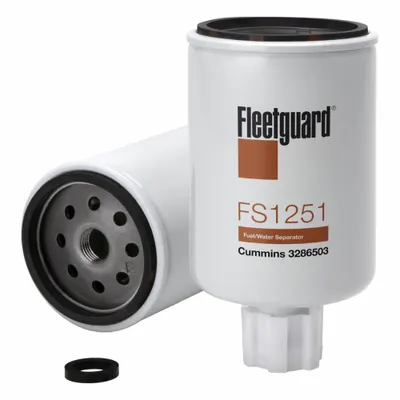 FLEETGUARD Spin-On Diesel Fuel Filter FS1251 - Spin-On Fuel Filters