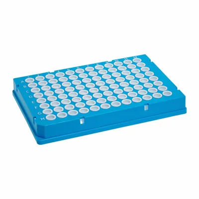 MTC BIO Well Plate: Non-Sterile, 96 Wells, 0.15 mL, 5.46 mm Dia, RNase/DNase Free - PCR Plates
