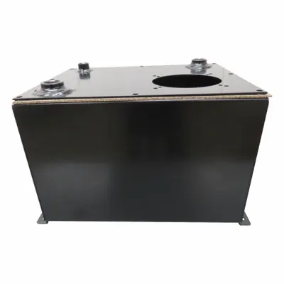 STONE Reservoir Tank: 7 gal Reservoir Capacity, Square, Steel, 305 mm Overall Lg - Hydraulic Power Unit Reservoirs