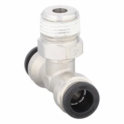 PARKER Nickel-Plated Brass Tube Fitting - Nickel-Plated Brass Tube Fittings