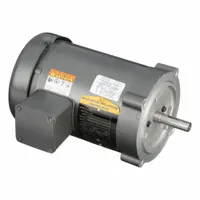 BALDOR General Purpose Motor: C-Face Mount, Totally Enclosed Fan Cooled, 3/4 hp, 575V AC, 3,520 RPM (MPN VM3542-5)