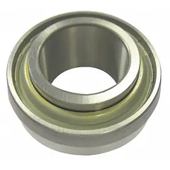 Round, double-sealed, non-flanged spherical disc bearing with a 1.938 in bore and a maximum speed of 340 RPM. The spherical outer ring accommodates misalignment. Suitable for moderate-speed, high-load applications in dusty or wet conditions.