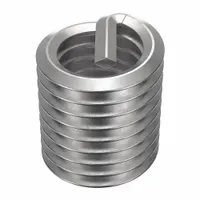 HELI-COIL Helical Insert: Tanged Tang Style, Free-Running, 1/2"-13 Thread Size, Plain, Plain, 100 PK (MPN A1185-8CN750)