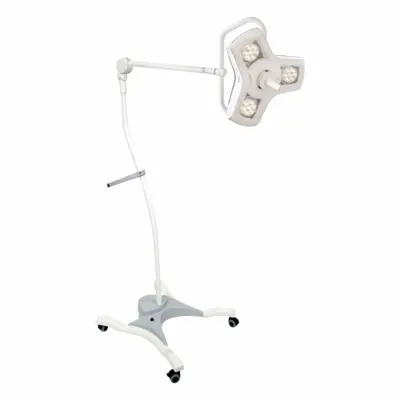 BURTON Examination Light: LED, 100,000 Lux @ 1m, Floor Stand, 4300K, 95 CRI, 45 W Watt - Floor-Stand Medical Lights