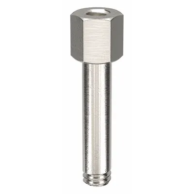 OEM Standoff: Male x Female, 1/2 in Lg, Hex, Aluminum, Plain, 1/4 in Hex Wd - Aluminum Male x Female Standoffs
