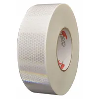 Reflective Tape: Construction/Emergency Vehicles/Trucks and Trailers, White, 2 in Wd, 50 yd Lg (MPN V59-020150-054)