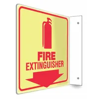 Safety Sign: PETG, Mounting Holes Sign Mounting, 8 in x 8 in Nominal Sign Size, Not Retroreflective (MPN 480X55)
