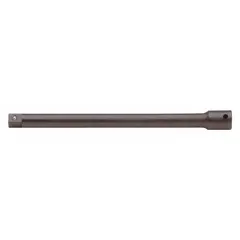 This 1/2" drive hand socket extension provides a 5 in overall length to access recessed fasteners. It features a black oxide finish and is not insulated. Locking is not included. Suitable for extending reach in general socket applications.