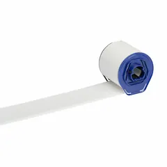 White resin ribbon for the i7500 printer series. Smear-resistant for durable labels. RoHS compliant to 2011/65/EU. Suitable for industrial labeling applications requiring long-lasting identification.