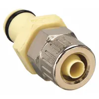 Quick Connection Coupling: Straight, 5/32 in ID x 1/4 in OD Size, Quick-Disconnect Insert x Tube (MPN PMC200412)