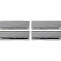 BUYERS PRODUCTS Mud Flap Clamps: Stainless Steel, 1 in Overall Wd, 3 in Overall Ht, Mud Flap Clamp (MPN 8591100)