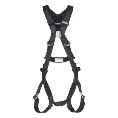 MSA Fall Protection Harnesses: Arc Flash, 400 lb Wt Capacity, Vest Harness - Arc-Flash Rated Vest-Style Harnesses for General Fall Arrest