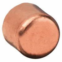 NIBCO Cap: 1/8 in CTS, Cup, Wrot Copper (MPN 617-1/8)
