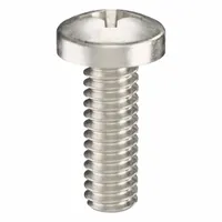 Machine Screw: #5-40 Thread Size, 3/8 in Lg, 316, Stainless Steel, Plain, Pan, Phillips, 50 PK (MPN ZSCRW-712)